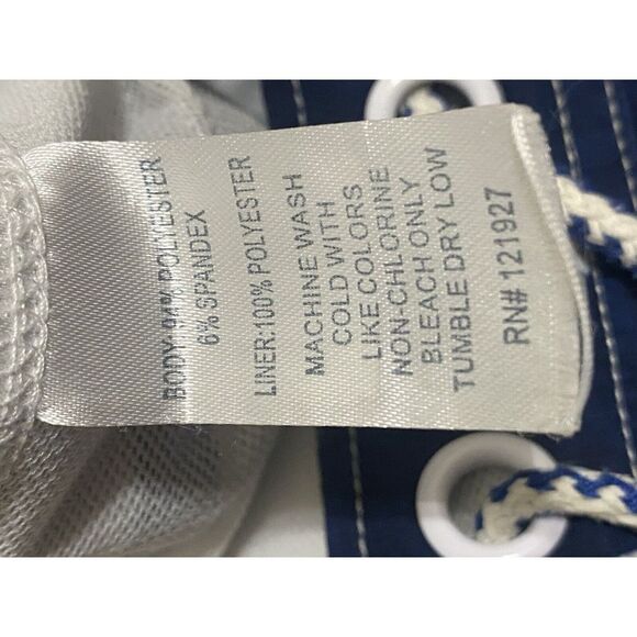 Johnnie-O‎ Men's Sz L Mallon Swim Wake Surfing Trunks Twilight Blue Colorway - Picture 5 of 7